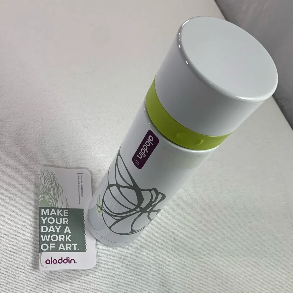 Stainless Beverage Container 16 oz Insulated Thermos‎ Vacuum Bottle Aladdin NWT